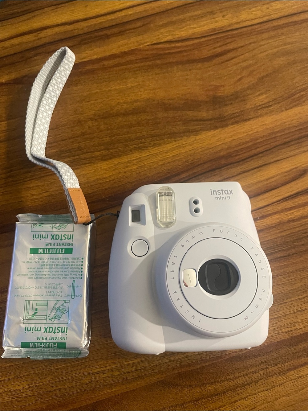 Fujifilm Instax Mini 9 Instant Camera — White